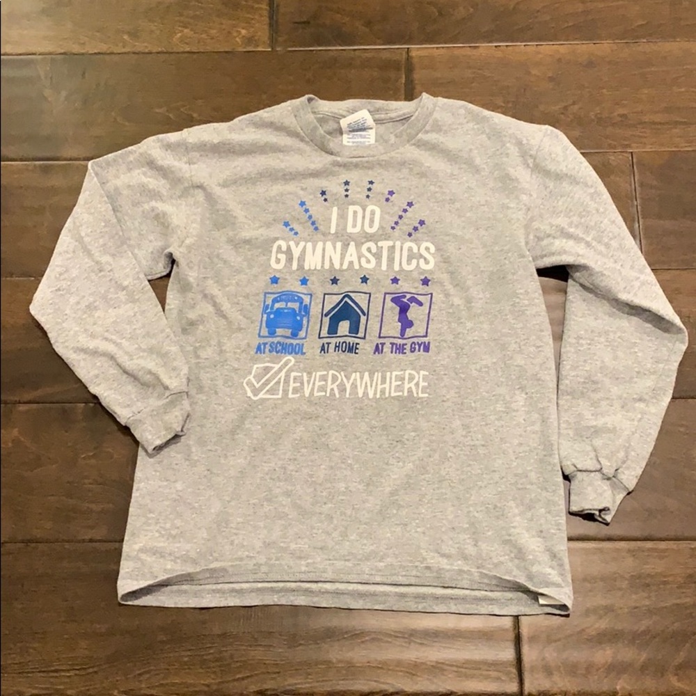 Barely Worn “I Do Gymnastics 🤸‍♀️ At Home” Tee